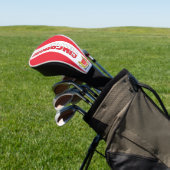 Singapore Flag Prachtige Patriotic Golfheadcover (Insitu)