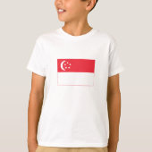 Singapore Flag T-shirt (Voorkant)