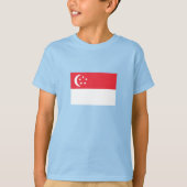 Singapore Flag T-shirt (Voorkant)