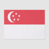 Singapore Flag Tissuepapier (Voorkant)