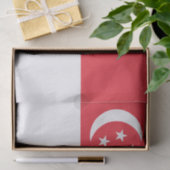 Singapore Flag Tissuepapier (Geschenk)