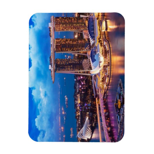 Singapore flexibele magneet (Verticaal)