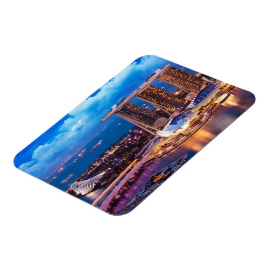 Singapore flexibele magneet (Linkerzijde)