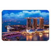 Singapore flexibele magneet (Horizontaal)