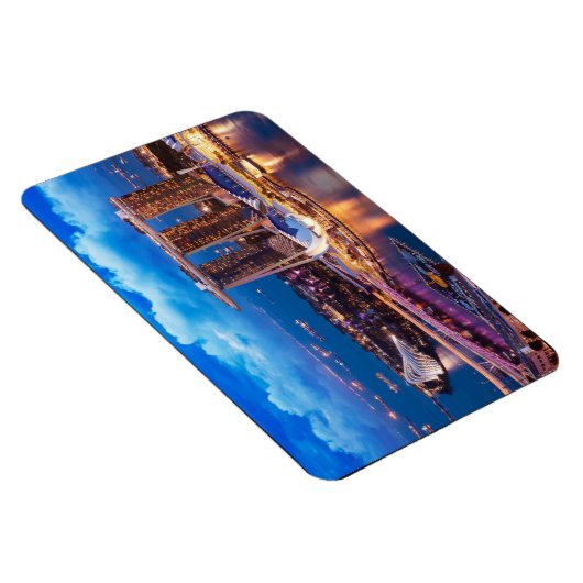 Singapore flexibele magneet (Rechterzijde)