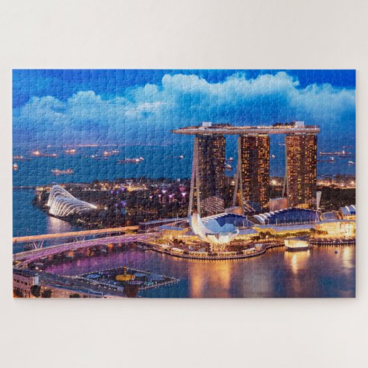 Singapore Flexible Jigsaw Puzzle Legpuzzel (Horizontaal)