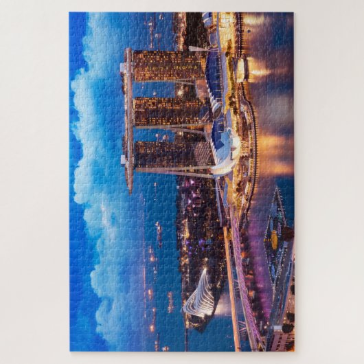 Singapore Flexible Jigsaw Puzzle Legpuzzel (Verticaal)