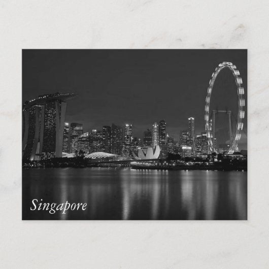 Singapore Greetings Briefkaart (Voorkant)