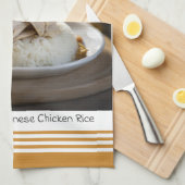 Singapore Hainanese kip rijst keukenhanddoek (Quarter Fold)