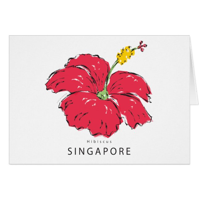 SINGAPORE HIBISCUS COLLECTIE (Voorkant Horizontaal)