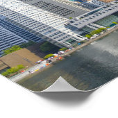 Singapore Highrise Skyline Financial District Poster (Hoek)