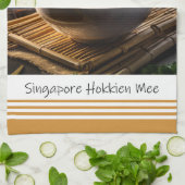 Singapore Hokkien Mee Keukenhanddoek (Gevouwen)