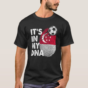 Singapore in mijn dna Singaporees vlaggenteam Sing T-shirt