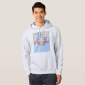 Singapore Kaart Hoodie (Voorkant volledig)