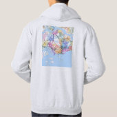 Singapore Kaart Hoodie (Achterkant)