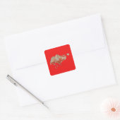 Singapore kaart sticker (Envelop)