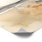 Singapore kat - kat kunst print (Hoek)