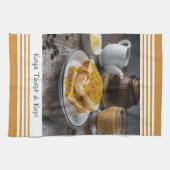 Singapore Kaya Toast & Kopi Keukenhanddoek (Horizontaal)