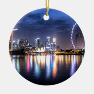 Singapore! Keramisch Ornament