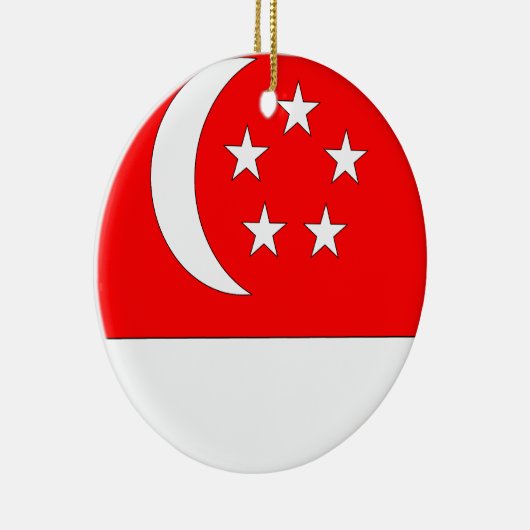 Singapore Keramisch Ornament (Rechts)