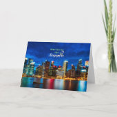 Singapore Kerstmis Kaart (Voorkant)