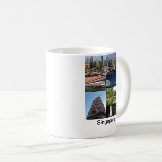 Singapore Klassieke Mok (Voorkant rechts)