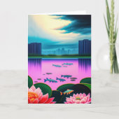 Singapore Koi Pond Kaart (Voorkant)