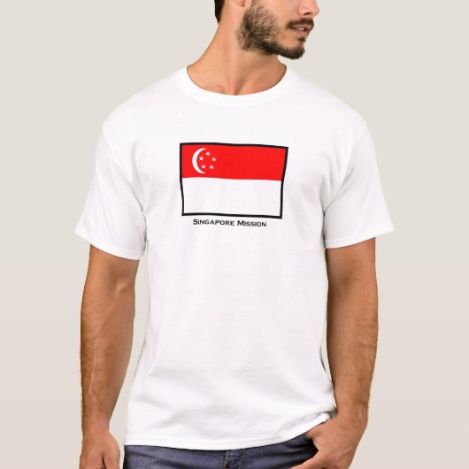 Singapore LDS Mission T-Shirt (Voorkant)