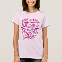 Singapore Lion City ( roze)