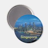 Singapore Magneet (Voorkant / Achterkant)