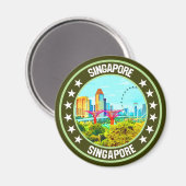 Singapore                                          magneet (Voorkant / Achterkant)