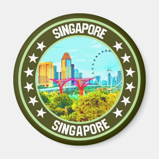 Singapore                                          magneet (Voorkant)