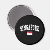 SINGAPORE MAGNEET (Voorkant / Achterkant)