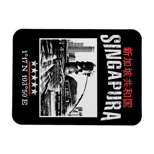 Singapore Magneet (Horizontaal)