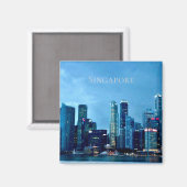 Singapore magneet (Voorkant / Achterkant)