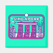 Singapore Magneet (Voorkant)