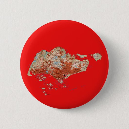 Singapore Map Button (Voorkant)