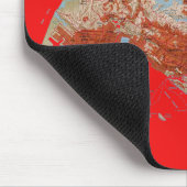 Singapore Map Mousepad Muismat (Hoek)