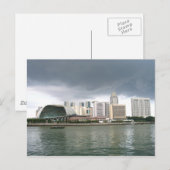 Singapore Marina Bay Briefkaart (Voorkant / Achterkant)