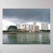 Singapore Marina Bay Poster (Voorkant)