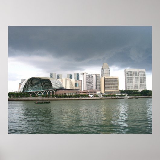 Singapore Marina Bay Poster (Voorkant)