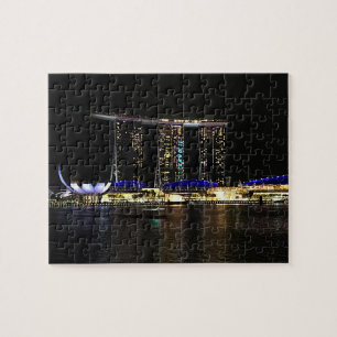 Singapore Marina Bay Sands #1 Jigzaag Puzzle Legpuzzel