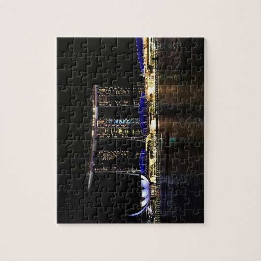 Singapore Marina Bay Sands #1 Jigzaag Puzzle Legpuzzel (Verticaal)