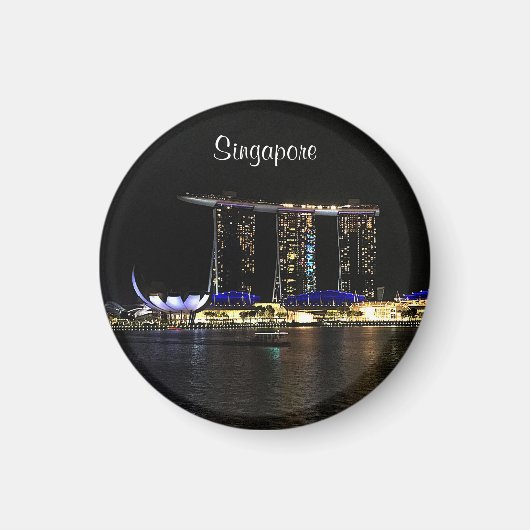 Singapore Marina Bay Sands #1 Magnet (Voorkant)