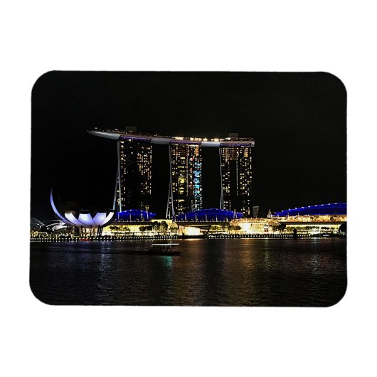 Singapore Marina Bay Sands #1 Magnet Magneet (Horizontaal)