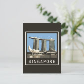 Singapore Marina Bay Sands Briefkaart (Staand voorkant)