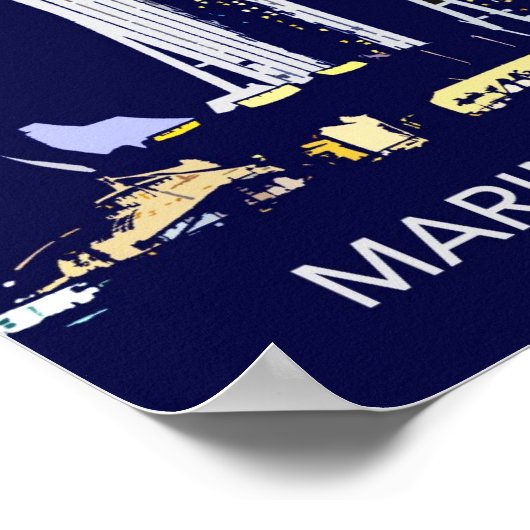 Singapore Marina Bay Sands Poster (Hoek)