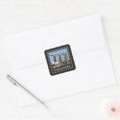 Singapore Marina Bay Sands Vierkante Sticker (Envelop)