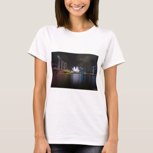 Singapore-Marina Bay T-shirt (Voorkant)