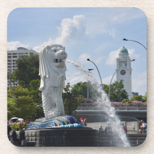 Singapore (Merlion) Bier Onderzetter